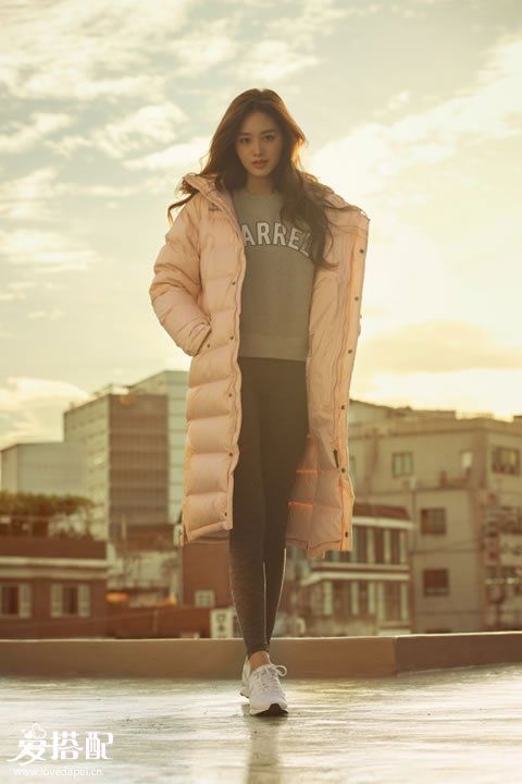 这样穿搭长版羽绒服,让你美成仙!