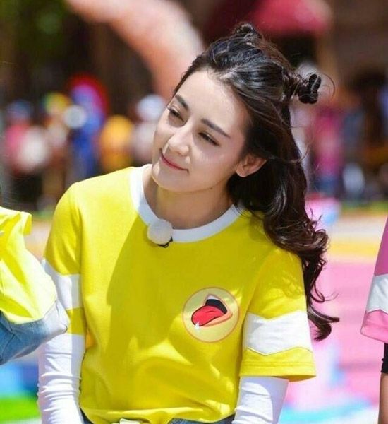 迪丽热巴跑男美造型 学会够你美一年